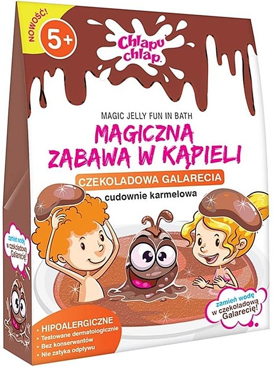 Слизь для ванны, карамельная - Chlapu Chlap Magic Slime Fun In Bath — фото N1