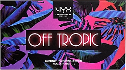 Духи, Парфюмерия, косметика Палетка теней - NYX Professional Makeup Off Tropic Shadow Palette