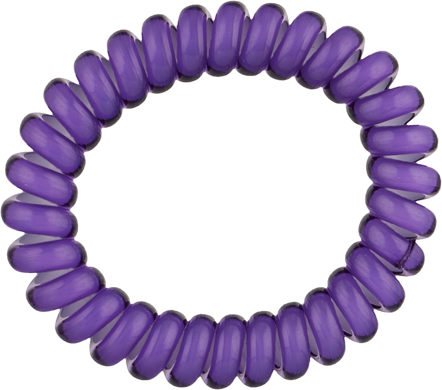 Резинка-пружинка для волосся, Pf-153, фіолетова - Puffic Fashion — фото N1