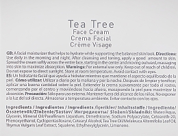 Крем для обличчя з олією чайного дерева - Farmasi Dr. C. Tuna Tea Tree Face Cream — фото N3