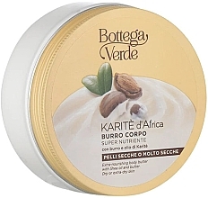 Живильне масло для тіла з маслом ши - Bottega Karite D'Africa Body Butter — фото N1