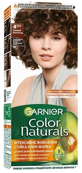 Крем-краска для волос Garnier Color Naturals (110 мл) - 6.34 Карамель