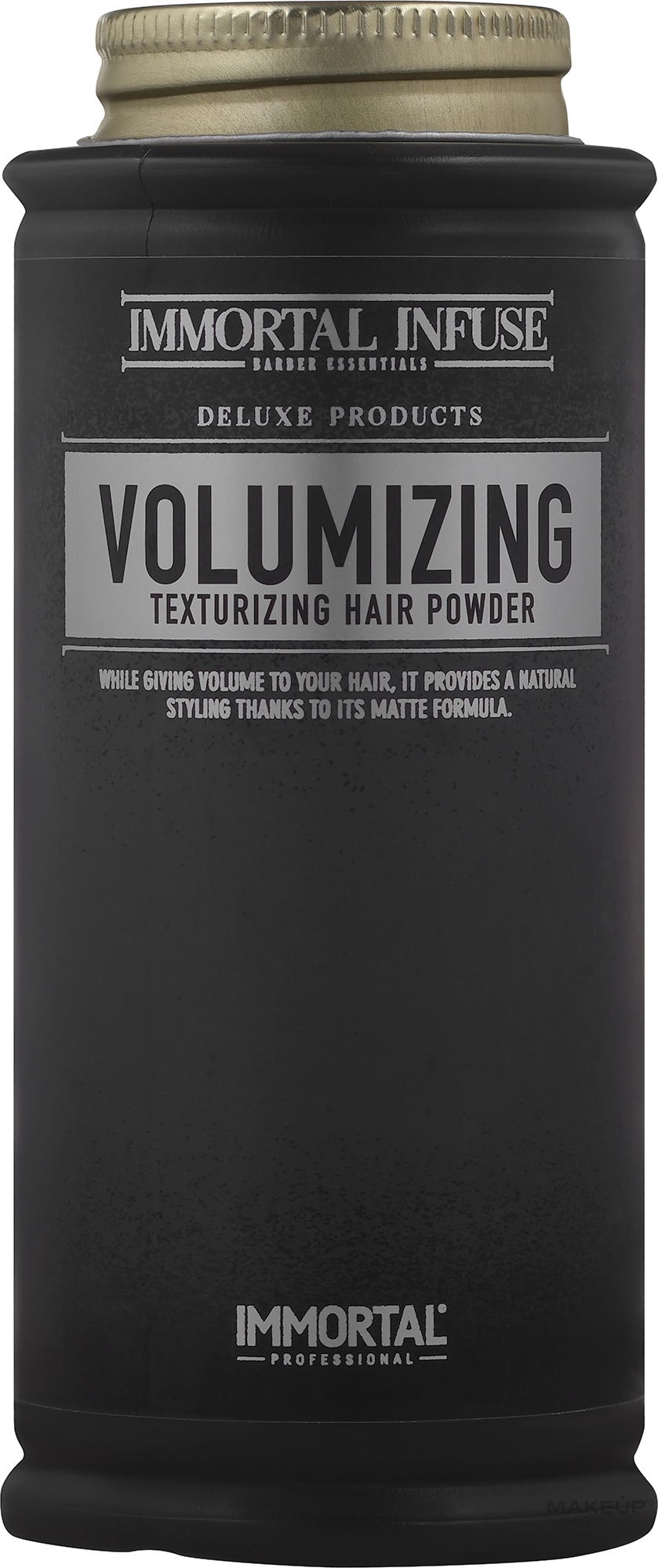 Порошковый воск для укладки, черный - Immortal Infuse Volume-Styling Powder Wax — фото 20g