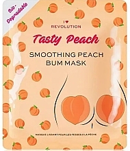 Маска для сідниць - I Heart Revolution Tasty Peach Bum Sheet Mask — фото N1