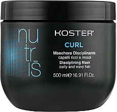 Маска для кучерявого й хвилястого волосся - Koster Nutris Curl Disciplining Mask — фото N3