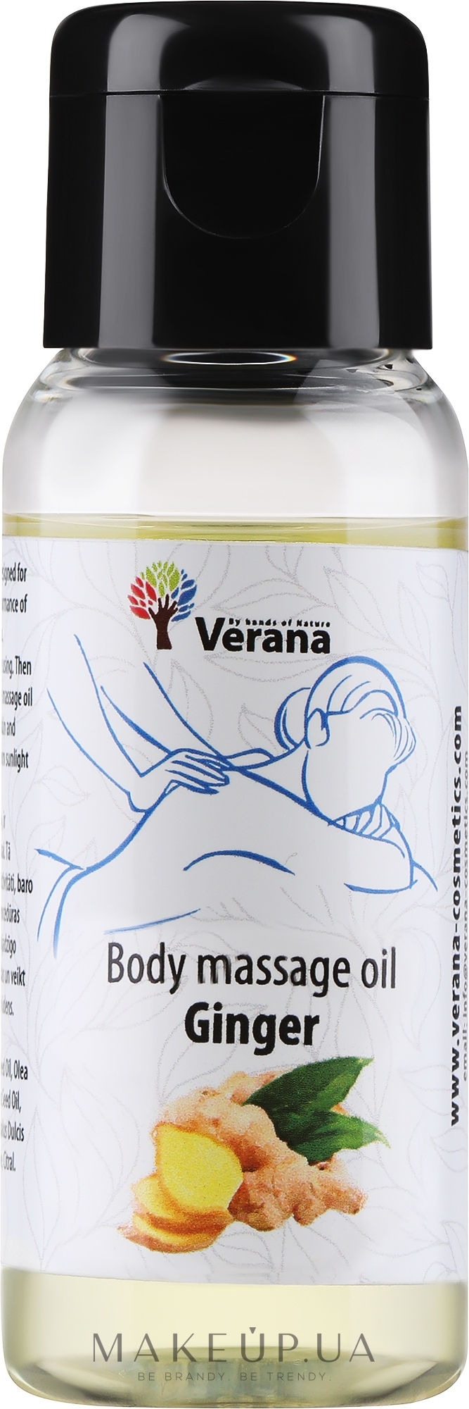 Масло для волос "Имбирь" - Verana Hair Oil Ginger — фото 30ml