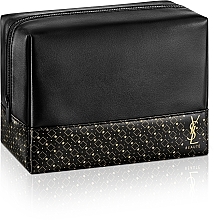 ПОДАРУНОК! Косметичка, чорна - Yves Saint Laurent Holiday Large Pouch — фото N1