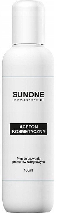 Средство для удаления гибридного лака - Sunone Nail Acetone — фото N1