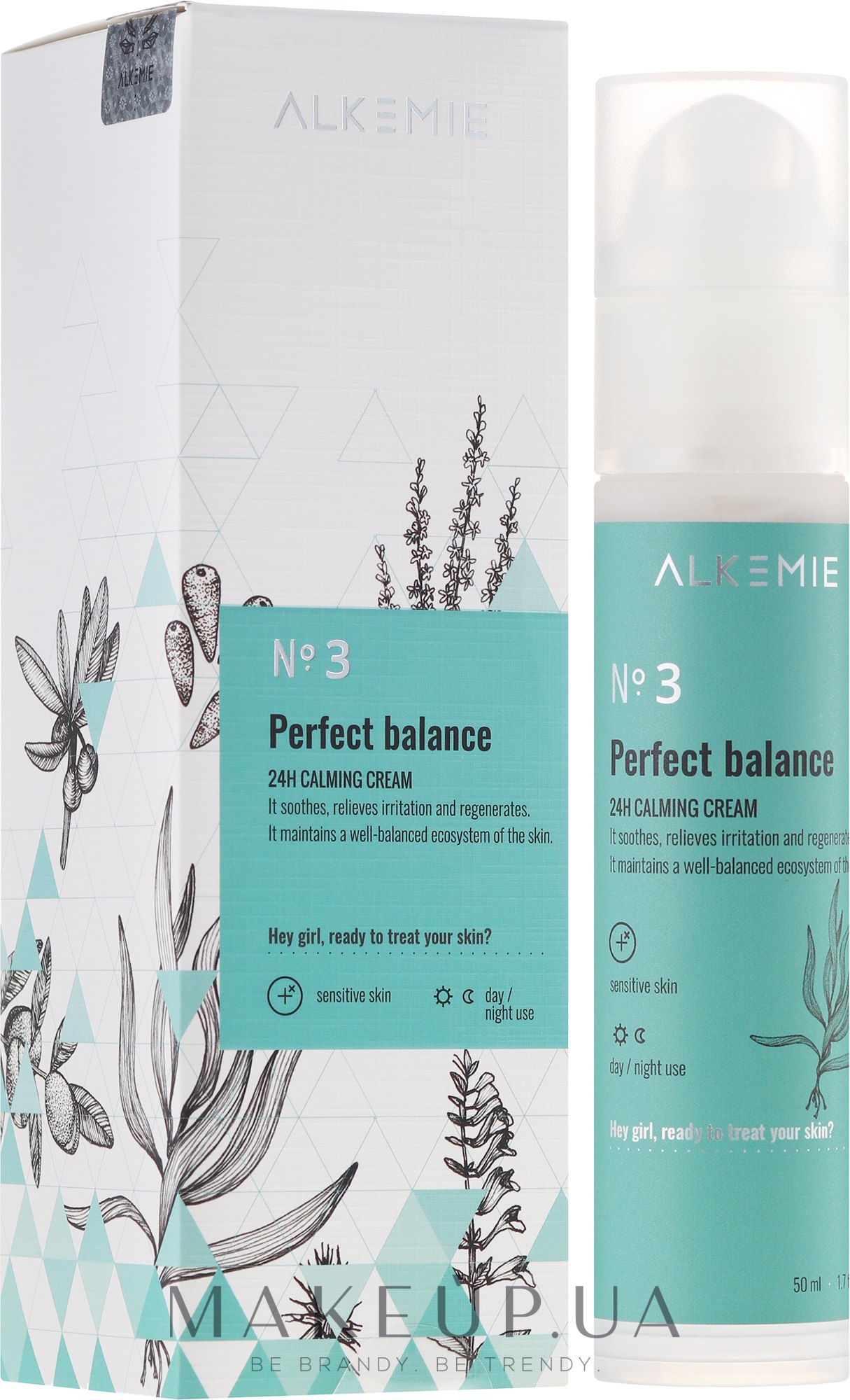 Крем для обличчя - Alkmie Perfect Balance 24H Calming Cream — фото 50ml