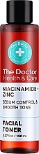 Духи, Парфюмерия, косметика Тонер для лица - The Doctor Health & Care Niacinamide + Zinc Toner