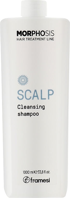 Очищувальний шампунь для шкіри голови - Framesi Morphosis Hair Treatment Line Scalp Cleansing Shampoo — фото N2