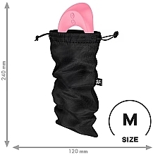 Мешочек для хранения секс-игрушек, черный, Size M - Satisfyer Treasure Bag Black — фото N2