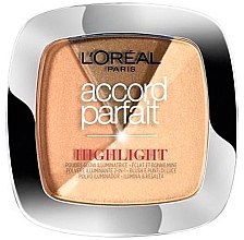 Парфумерія, косметика Пудра-хайлайтер - L'oreal Accord Parfait Highlight Powder