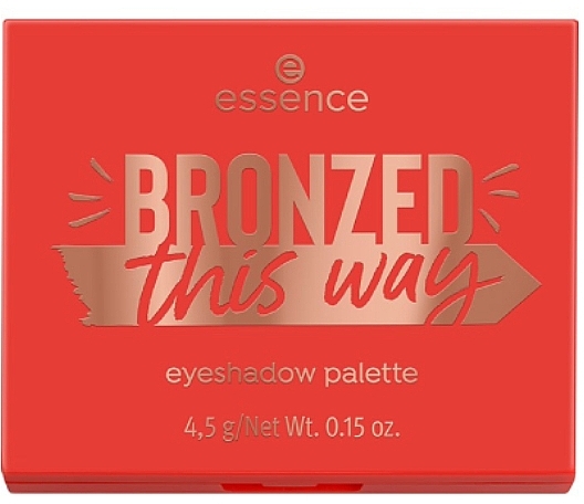 Палетка теней для век - Essence Bronzed This Way Eyeshadow Palette  — фото N1