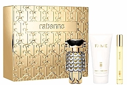 Духи, Парфюмерия, косметика Paco Rabanne Fame - Набор (edp/50ml + b/lot/75ml + edp/mini/10ml)