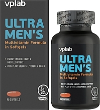 Харчова добавка в капсулах - VPLab Ultra Mens Multivitamin — фото N2