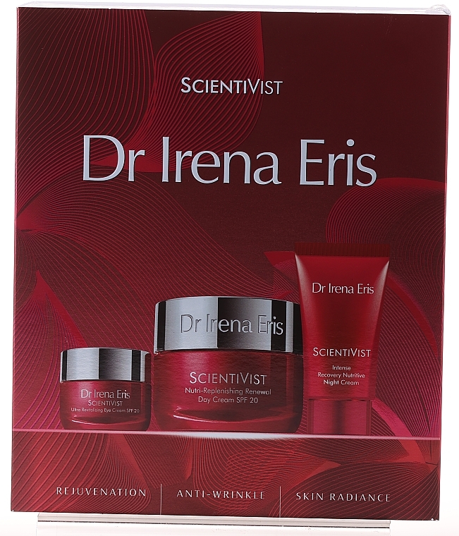 Набір - Dr. Irena Eris ScientiVist (d/cr/50ml + n/cr/30ml + eye/cr/15ml) — фото N1