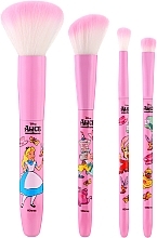 Набор кистей для макияжа, 4 шт. - Wet N Wild Alice in Wonderland Mad Tea Party 4-Piece Makeup Brush Set — фото N1