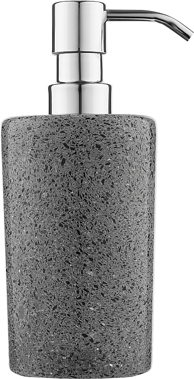 Дозатор для жидкого мыла, серый 200 мл - Q-Bath Perfect Minimalism — фото N1