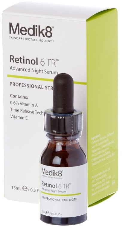 Ночная сыворотка с ретинолом 0.6% - Medik8 Retinol 6 TR Advanced Night Serum — фото N2
