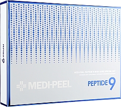 Парфумерія, косметика Набір - Medi Peel Peptide 9 Skin Care Special Set (toner/250ml+30ml + emulsion/250ml+30ml + cr/10g)