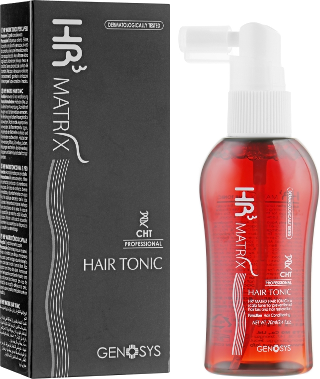 Тонік від випадіння та для стимуляції росту волосся - Genosys HR3 Matrix Clinical Hair Tonic — фото N4