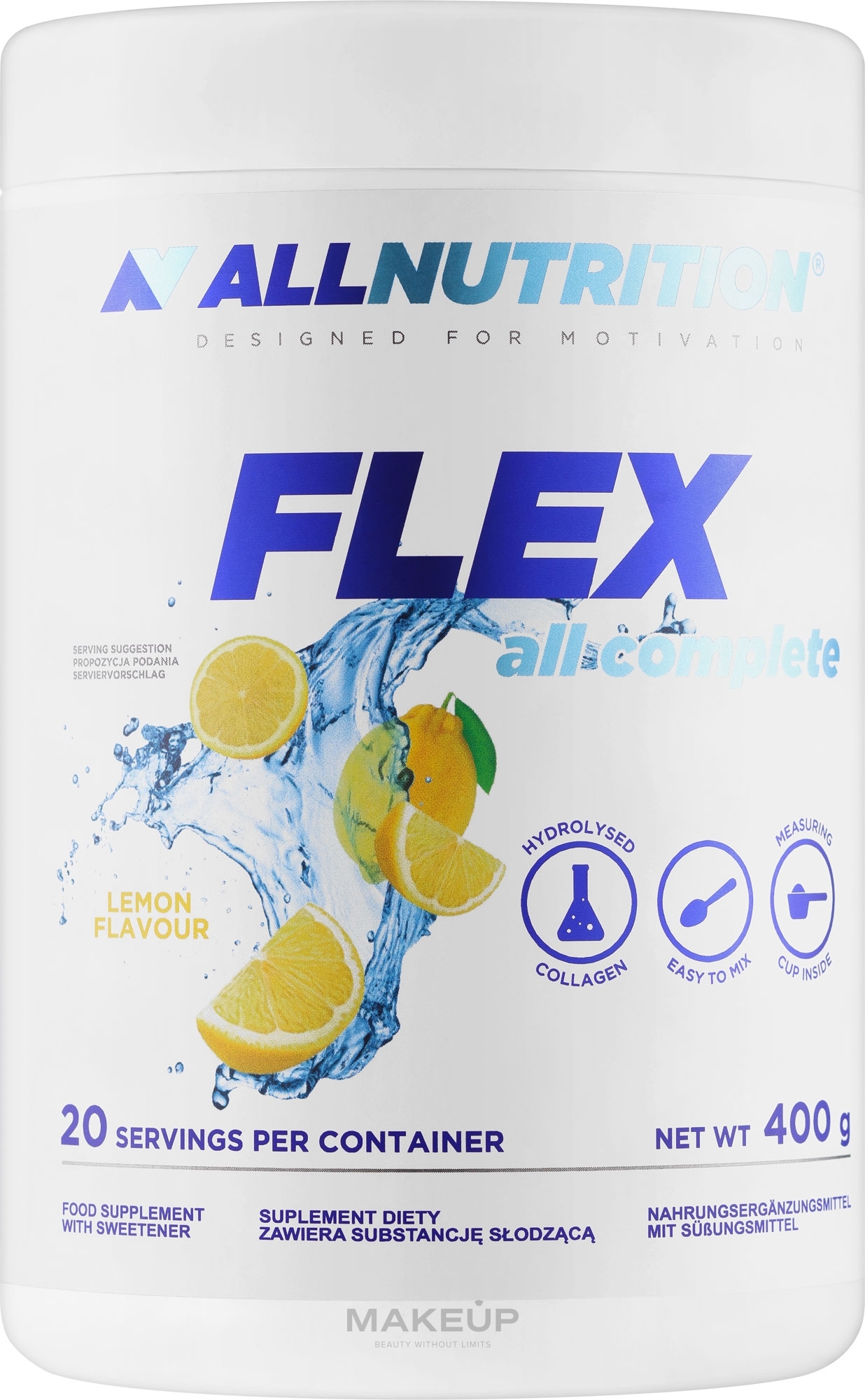 Комплекс для суставов и связок "Лимон" - AllNutrition Flex All Complete Lemon — фото 400g