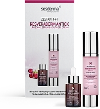 Духи, Парфюмерия, косметика Набор - SesDerma Laboratories Resveraderm Antiox (serum/30ml + cr/50ml)