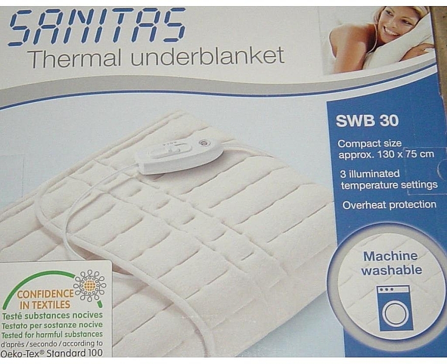 Электрическое одеяло - Sanitas SWB 30 — фото N2