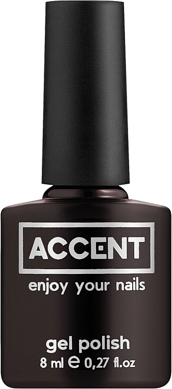 Топ для гель-лака без липкого слоя - Accent No Wipe Top Coat With Uv-Filtres — фото N1