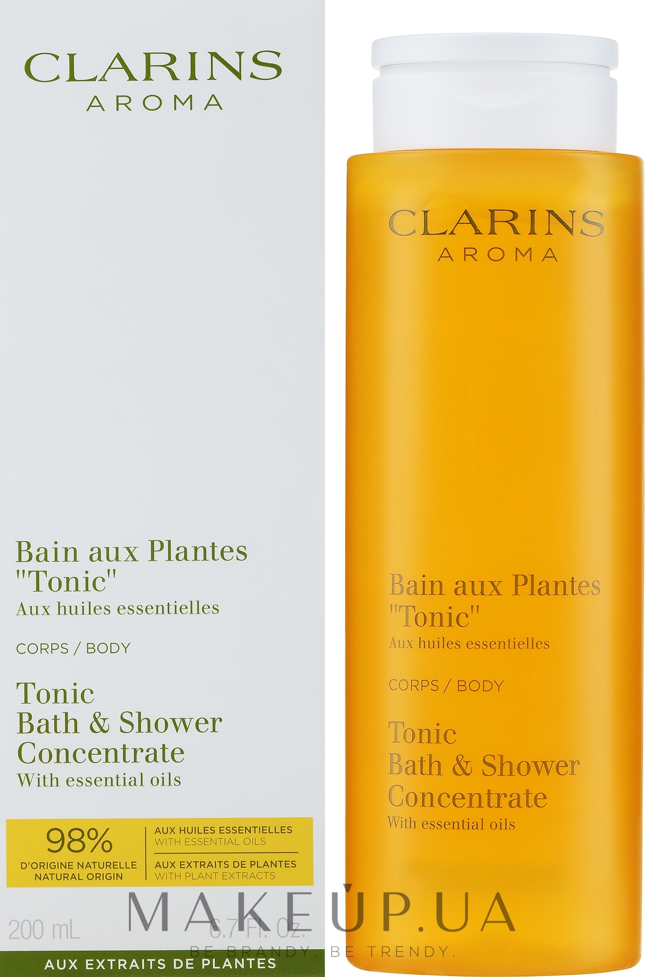 Пена для ванны - Clarins Tonic Bath & Shower Concentrate — фото 200ml