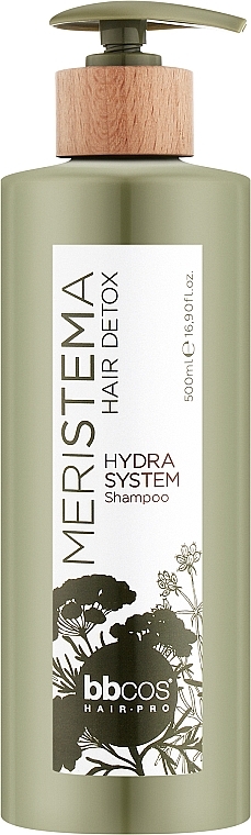 Шампунь увлажняющий на основе стволовых клеток - BBcos Meristema Hydra System Shampoo — фото N1