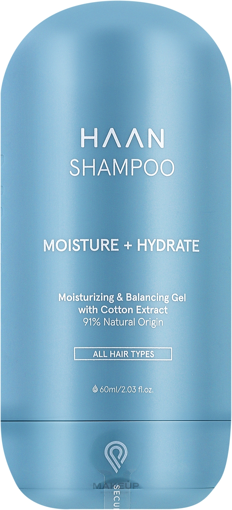 Зволожувальний шампунь з пребіотиками - HAAN Shampoo Morning Glory — фото 60ml