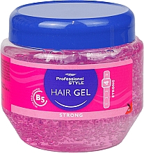 Гель для укладання волосся - Professional Style Pink Hair Gel Strong With Pro Vitamin B5 — фото N1