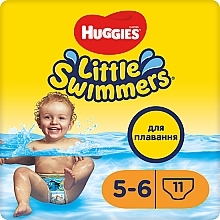 Парфумерія, косметика Трусики-підгузки Little Swimmer "Finding Dory" 12-18 кг - Huggies