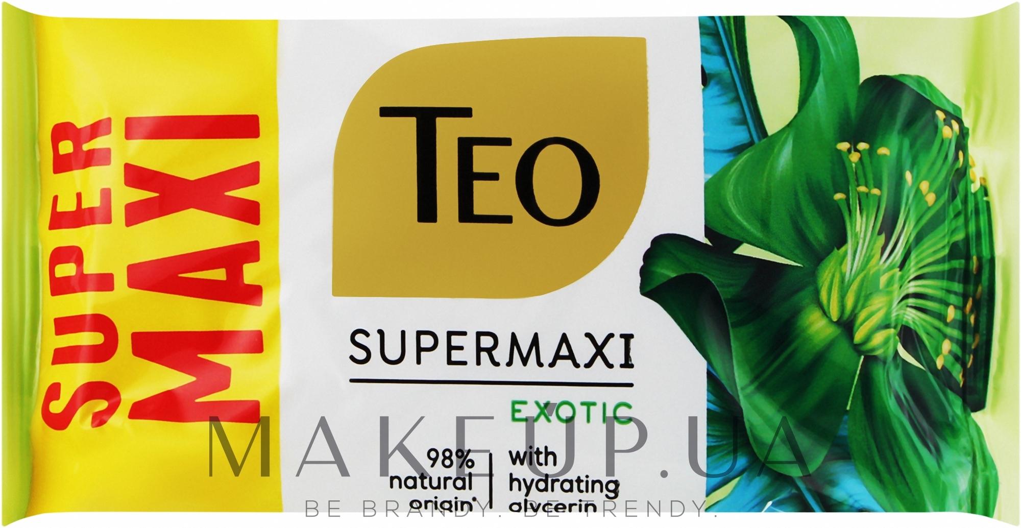 Туалетне мило - Тео Supermaxi Exotic With Hydrating Glycerin — фото 140g