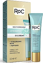 Парфумерія, косметика Гель-крем для повік - Roc Multi Correxion Hydrate + Plump Eye Cream