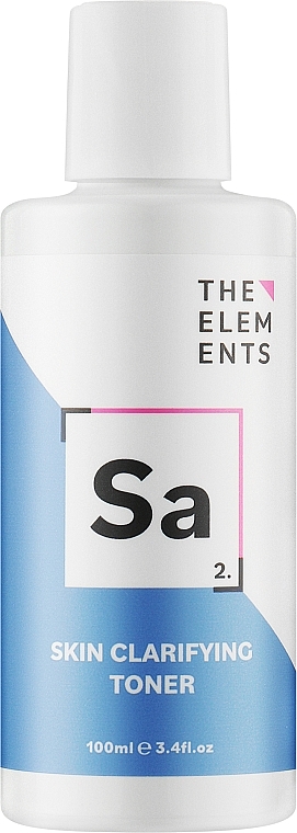 Тонер із саліциловою кислотою та ніацинамідом - The Elements Skin Clarifying Toner