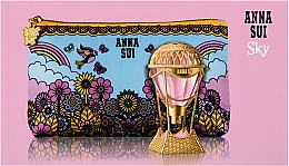 Anna Sui Sky Travel Gift Set - Набор (edt/30ml + pouch/1pcs)  — фото N2