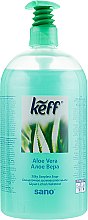 Парфумерія, косметика Рідке мило "Алое вера" - Keff Silky Soapless Soap Aloe Vera