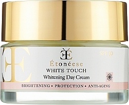 Парфумерія, косметика Денний крем для обличчя - Etoneese White Touch Whitening Day Cream SPF 50