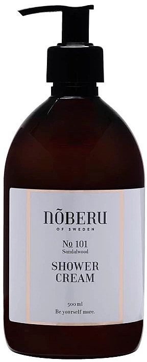 Крем для душу - Noberu Of Sweden №101 Sandalwood Shower Cream — фото N2