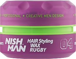 Духи, Парфюмерия, косметика Воск для стилизации волос - Nishman Hair Styling Wax 04 Rugby