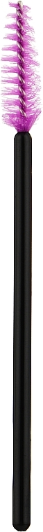 Набір щіточок для вій, PF-103, чорно-фіолетові - Puffic Fashion — фото N2
