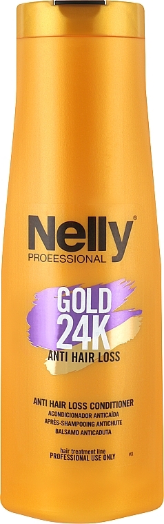 Кондиционер для волос "Anti Hair Loss" - Nelly Professional Gold 24K Conditioner — фото N1