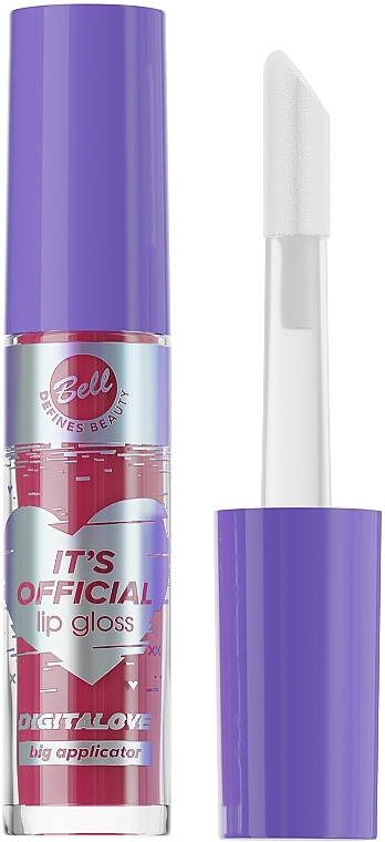 Блеск для губ - Bell DigitaLove It Is Official Lip Gloss — фото N1