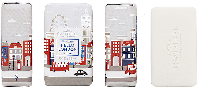 Мыло - Castelbel Hello London Soap — фото N2