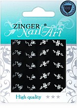 Парфумерія, косметика Наклейки для дизайну нігтів, fda-220 - Zinger Nail Art Sticker