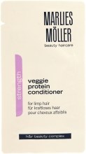 Парфумерія, косметика  - Marlies Moller Strength Veggie Protein Conditioner (пробник)	