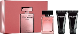 Narciso Rodriguez Musc Noir Rose - Набір (edp/50ml + b/lot/50ml + sh/gel/50ml) — фото N1